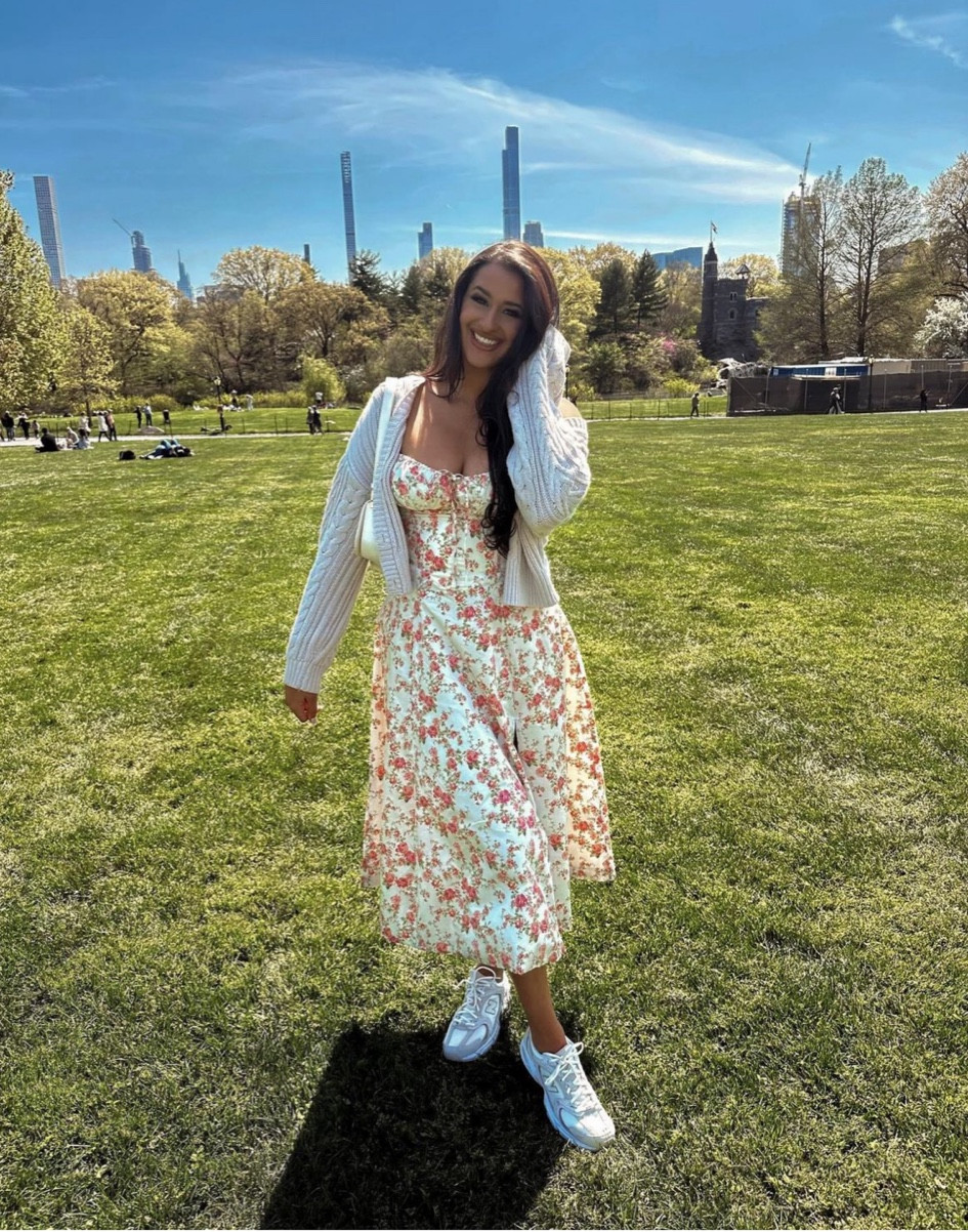 House of CB floral dress 