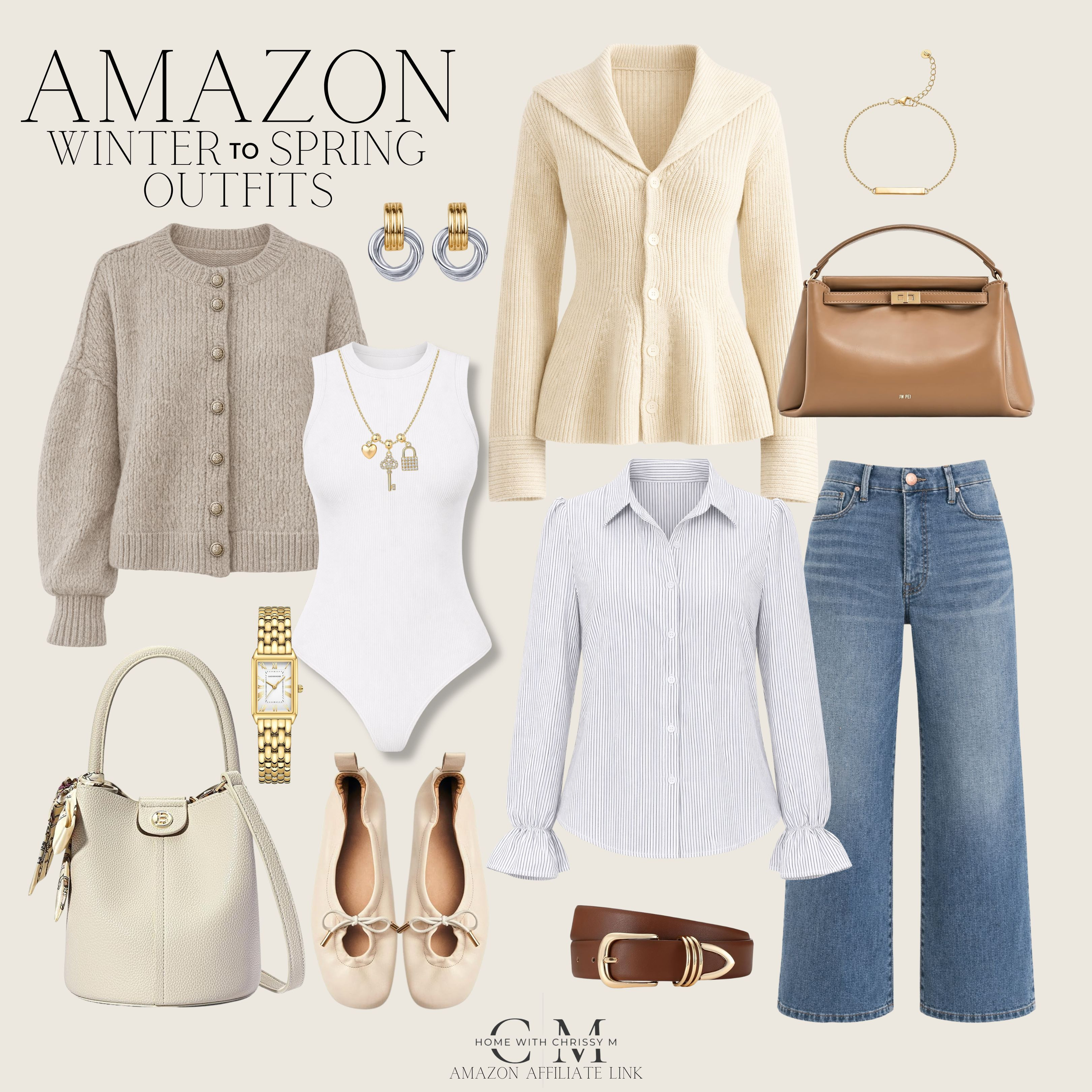 Transitional Weather outfits from Amazon!
Amazon Fashion /  Lightweight Knit Sweaters / Flowy Midi Dresses / Linen Button-Up Shirts / Neutral Blazers / Wide-Leg Pants / Cropped Cardigans / Floral Dresses / Ribbed Tank Tops / Denim Jackets / Soft Pastel Tops / White Jeans / Relaxed Jumpsuits / Ballet Flats / Loafers & Mules / Neutral Sneakers / Strappy Sandals / Woven Handbags / Straw Totes / Crossbody Bags / Layered Gold Jewelry / Delicate Necklaces / Statement Earrings / Silk Hair Scarves / Oversized Sunglasses / Lightweight Spring Jackets 

 

#LTKootd #LTKSeasonal