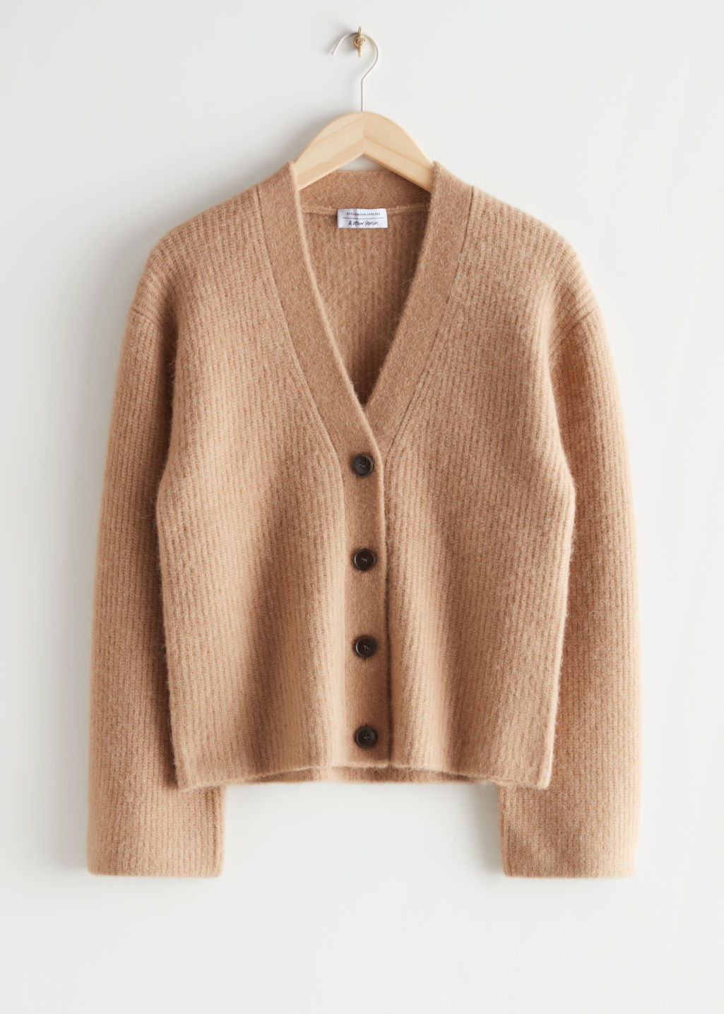 Wool Knit Cardigan - Beige | & Other Stories US