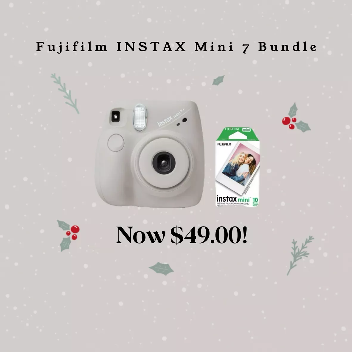 Fujifilm INSTAX Mini 7+ Exclusive Blister Bundle with Bonus Pack