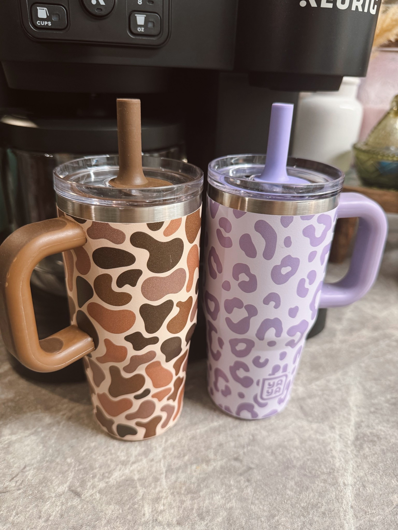 how cute are these little tumblers for the kiddos??! 🤭 of course bub can’t use his just yet but couldn’t not get him the camo! 

#LTKmomlife #LTKKids