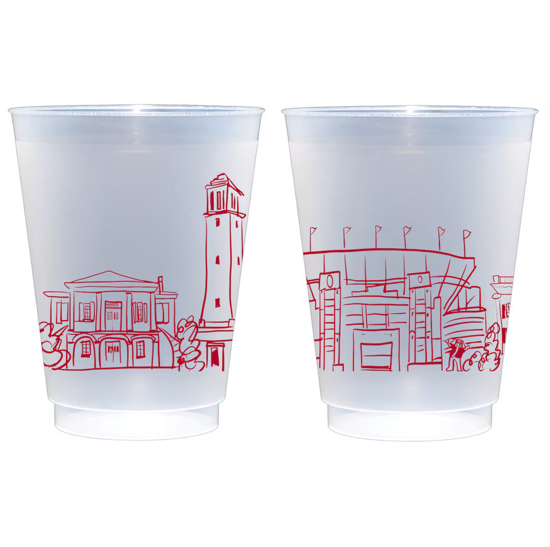 University of Alabama Campus Skyline Frosted Roadie Cup 10 - Etsy | Etsy (US)