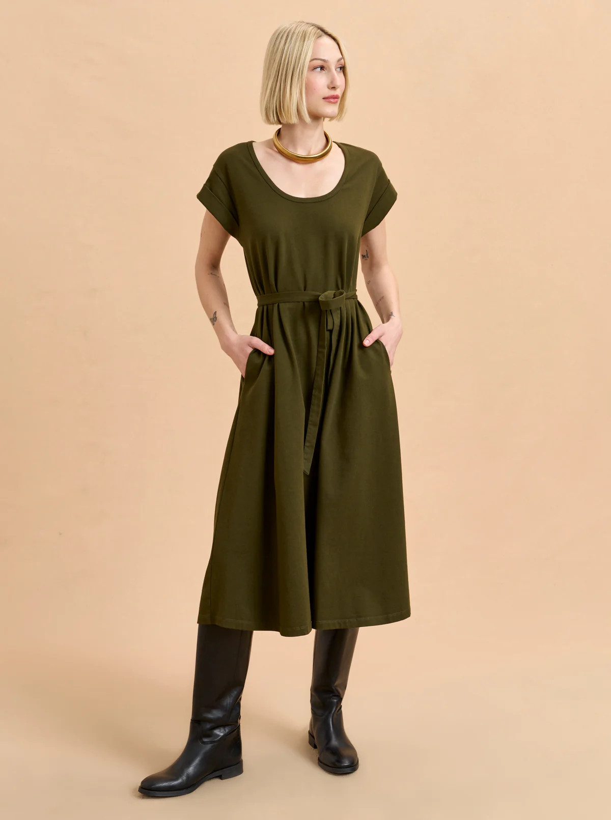 Olive Allie Dress | La Ligne | La Ligne