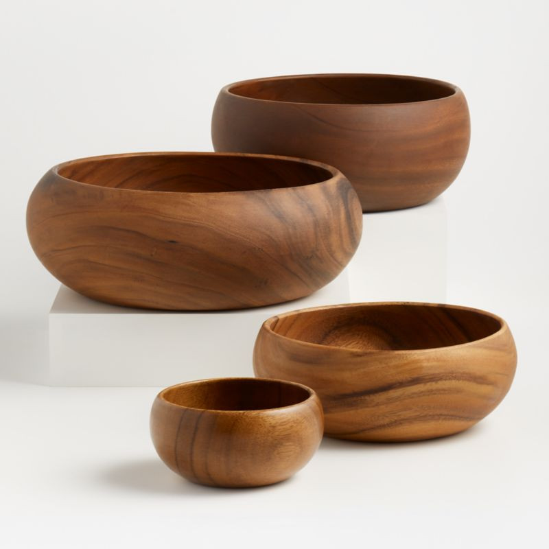 Tondo 3.75"-14" Bowls | Crate and Barrel | Crate & Barrel