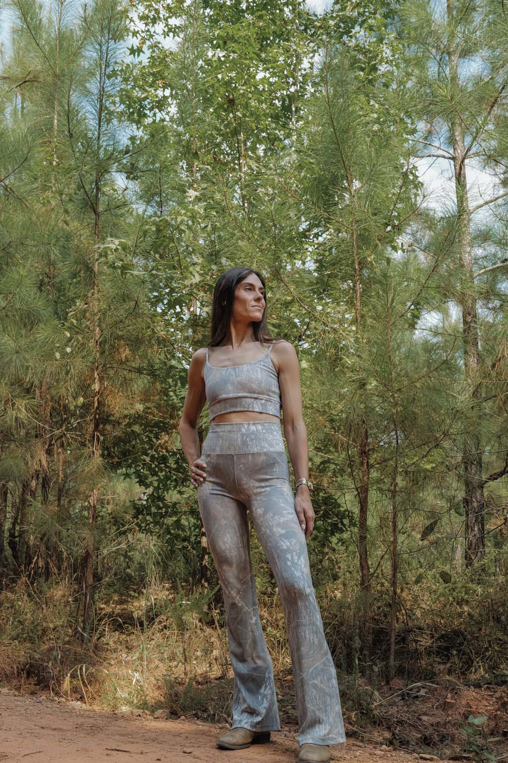 Ribbed Flare Leggings - Break Up® | Tribe Kelley