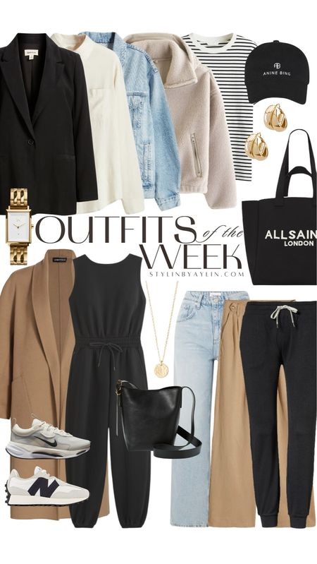 Outfits of the week- Outfit inspo, casual style, athleisure style, sneakers #StylinbyAylin #Aylin

#LTKstyletip #LTKfindsunder100