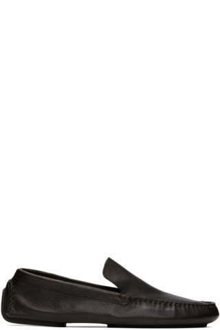 Brown Lucca Loafers | SSENSE