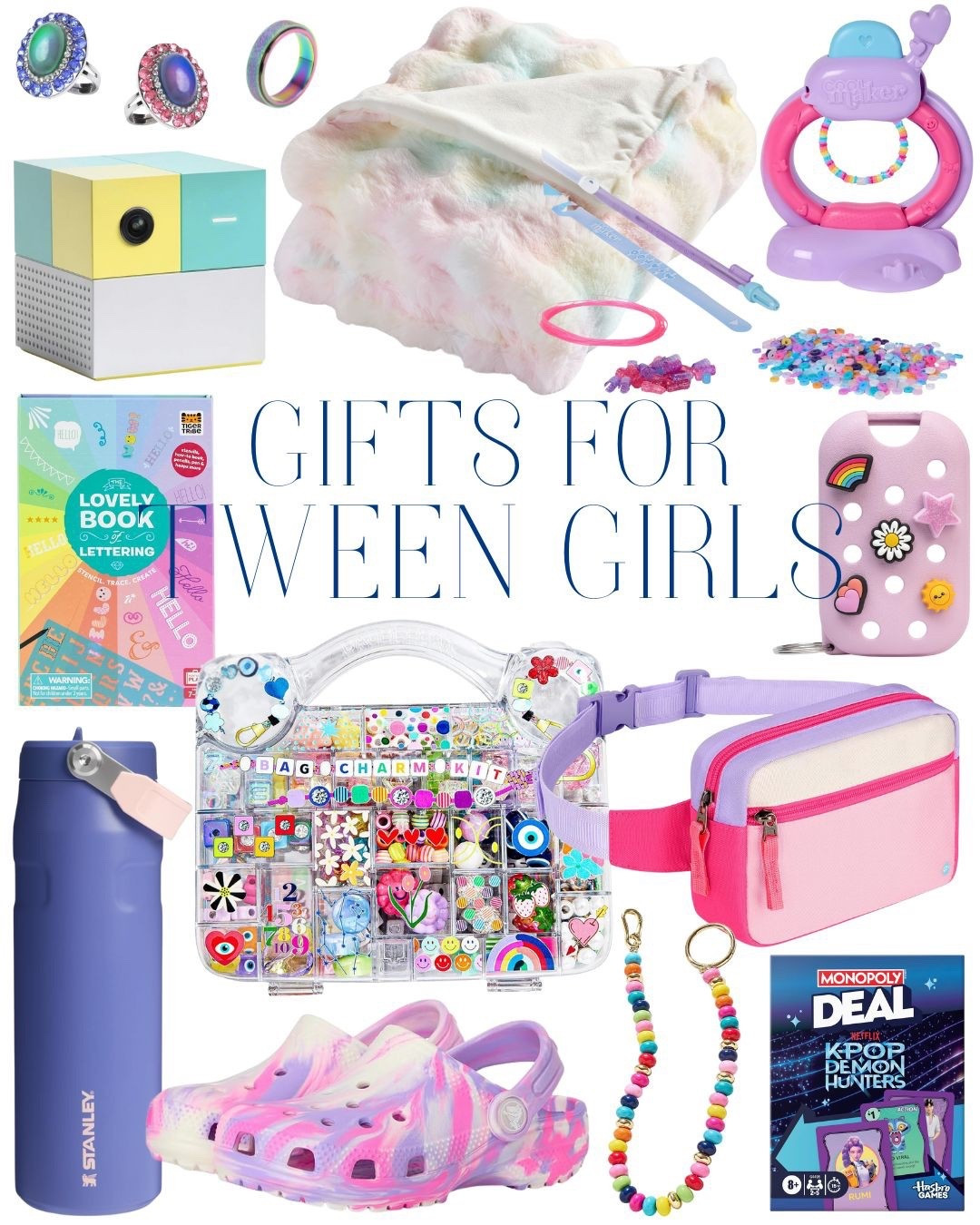 tween girl gifts | #giftguide | gifts for tweens | #tweengifts | preppy gifts | gifts for girls | #giftguides | unique gifts | cute gifts

#LTKKids #LTKHoliday #LTKGiftGuide