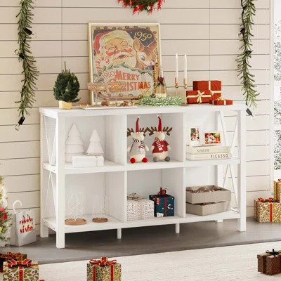 Guinna 30.12'' H x 62'' W Iron Cube Bookcase | Wayfair North America