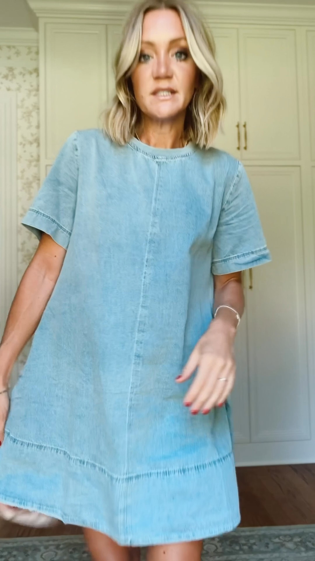 S in dress