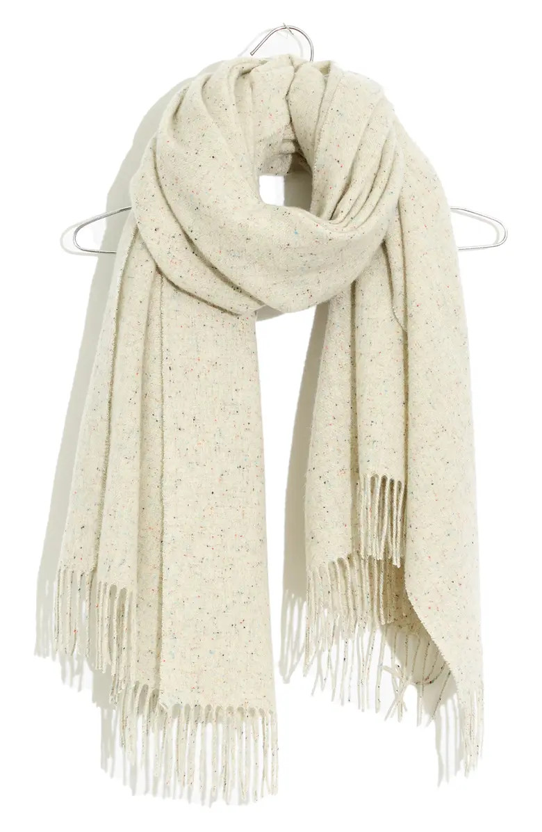 Madewell Rainbow Flecked Wool Scarf | Nordstrom | Nordstrom