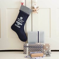 Christmas Stocking - Denim Personalised Personalized Santa Sack Xmas Sock | Etsy (US)