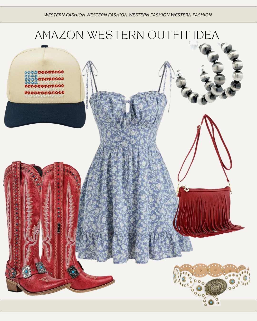 Amazon July 4th or patriotic country concert outfit

#LTKgrwm #LTKootd