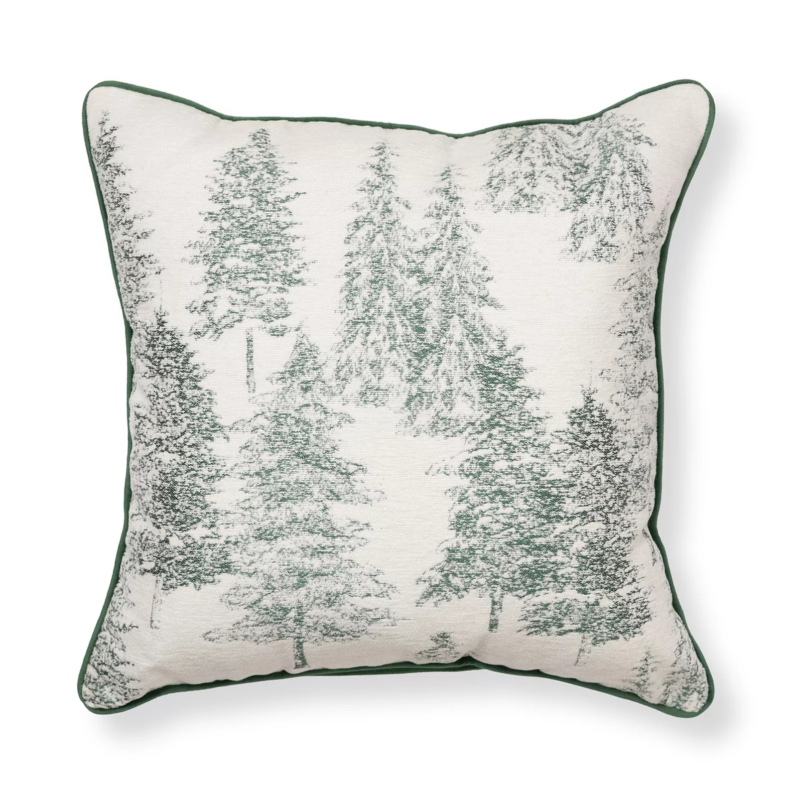 St. Nicholas Square® Ivory Winter Forest Throw Pillow | Kohl's