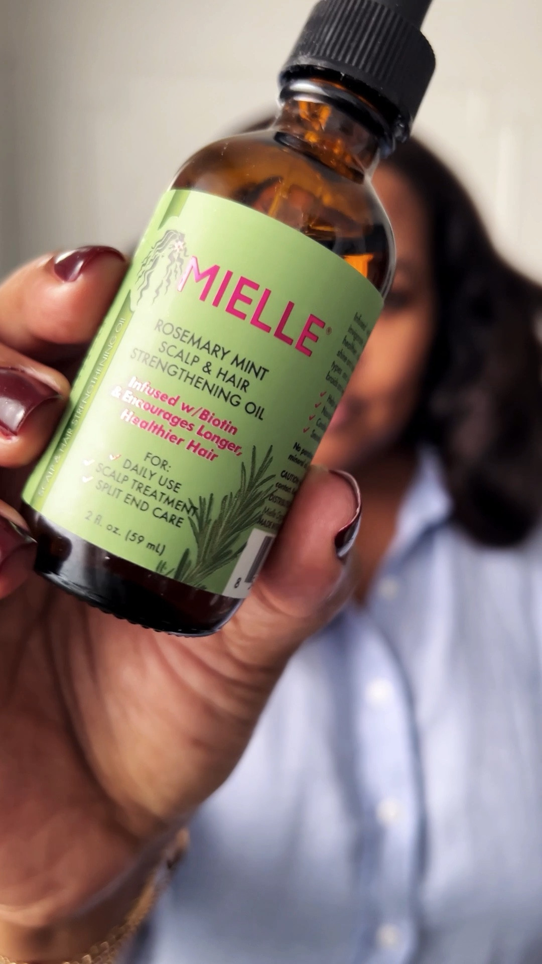 Hair care starts with your scalp. Mielle Rosemary Mint Hair Oil has made it into my hair routine with a few drops every couple of days. #LTKfindsunder100 #LTKfindsunder50 

#LTKVideo #LTKOver40 #LTKBeauty