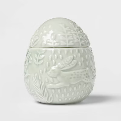 5oz Easter Egg Figural Lily of the Valley Green - Threshold™ | Target
