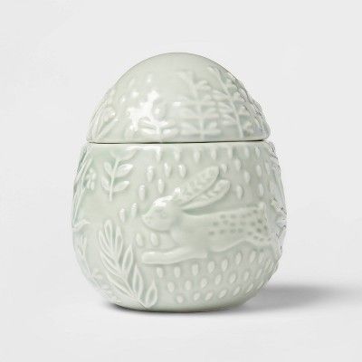 5oz Easter Egg Figural Lily of the Valley Green  - Threshold&#8482; | Target