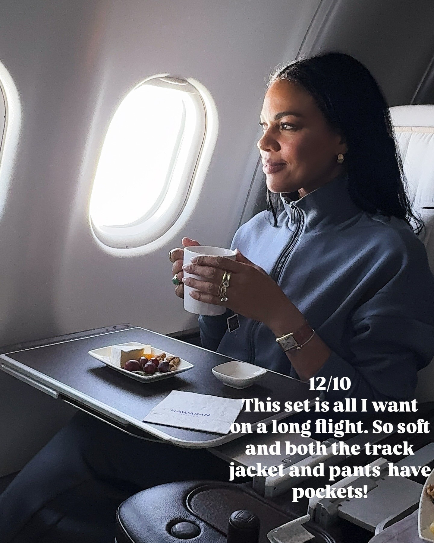 Track suit! If your a first timer my code ANNAGXSPANX should get you a discount! I went with regular length. I’m 5’4”. So comfy and tts

#LTKTravel #LTKOver40