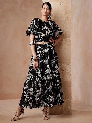 Ramie Maxi Skirt | Banana Republic (US)