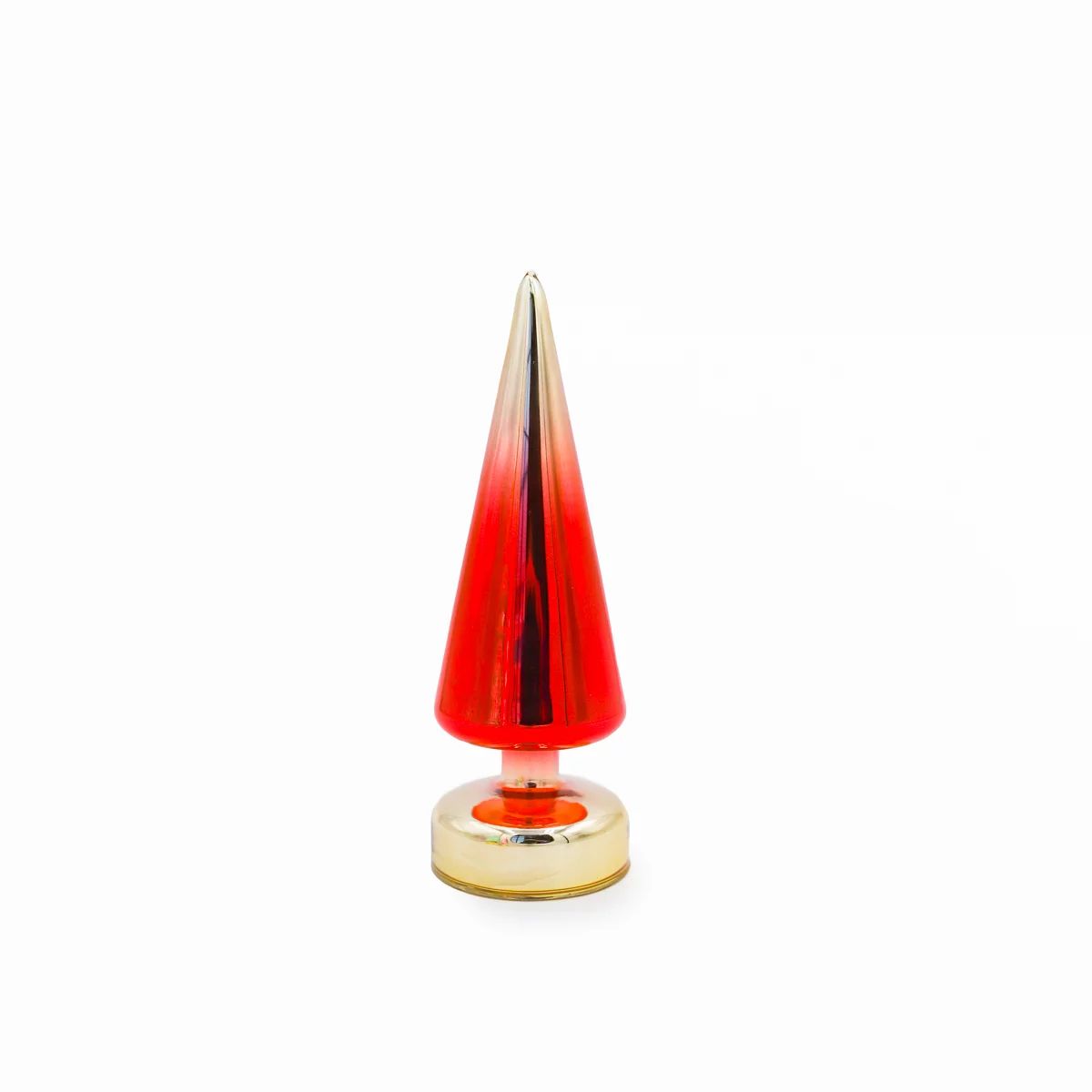 Packed Party Small Red Glass Tree Table Top Decoration, 8.25" - Walmart.com | Walmart (US)