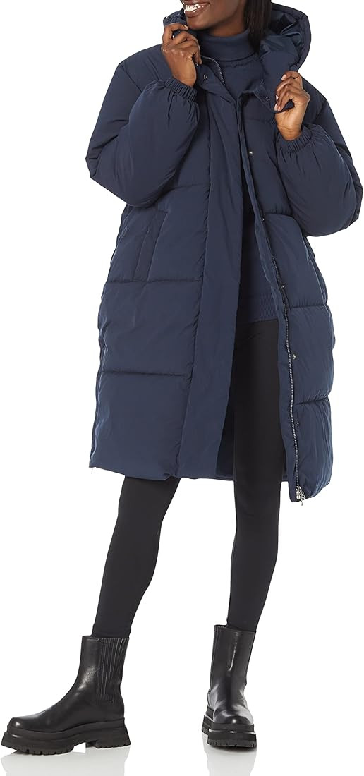 Amazon Essentials Women's Long Puffer Jacket (Available in Plus Size) | Amazon (UK)