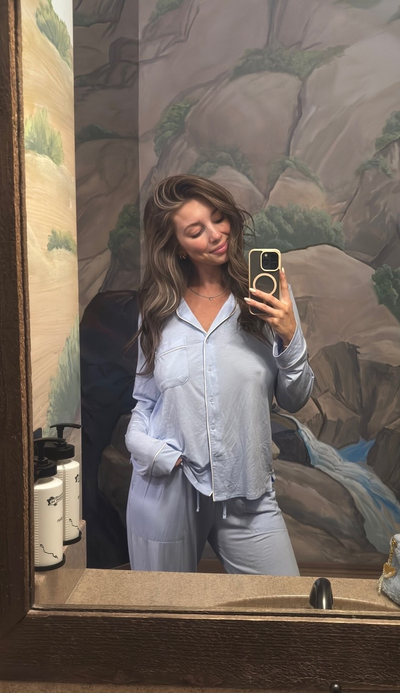 My absolute favorite pajamas, so stretchy, soft and obsessed with this color! @Target

#LTKgrwm #LTKmomlife #LTKmorningroutine