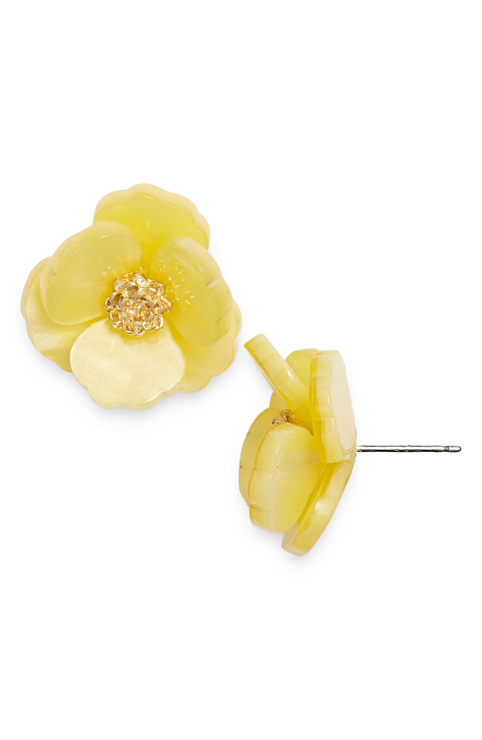 Floral Statement Stud Earrings | Nordstrom