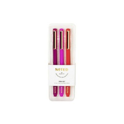 Post-it 3pk Felt Tip Pens - Pink | Target