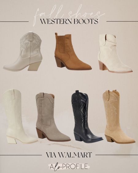 Walmart Fall Fashion : Western Boots // Walmart boots, Walmart fall shoes, western boots, Walmart style, Walmart fashion, Walmart fall fashion, Walmart fall outfits, fall fashion, fall fashion from Walmart, Walmart finds, fall style, fall trends, fall outfits