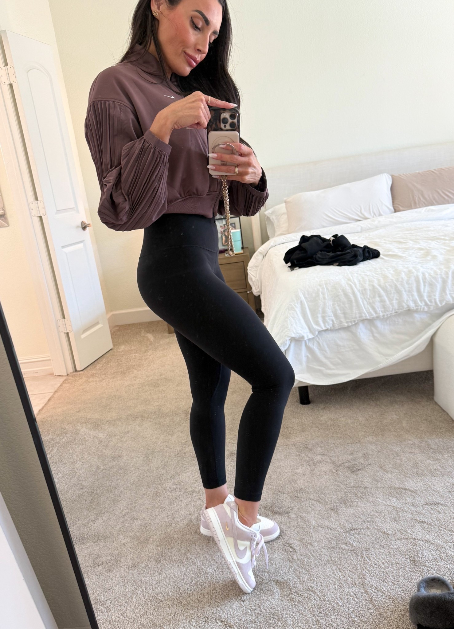 New purple/lavender Nike dunks + jacket  

#LTKActive #LTKootd #LTKgrwm