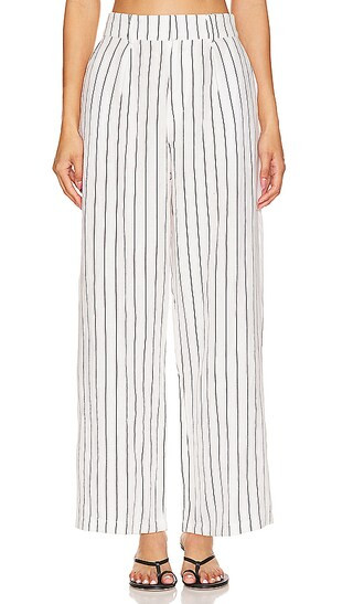 Ida Pants in Trani Stripe | Revolve Clothing (Global)