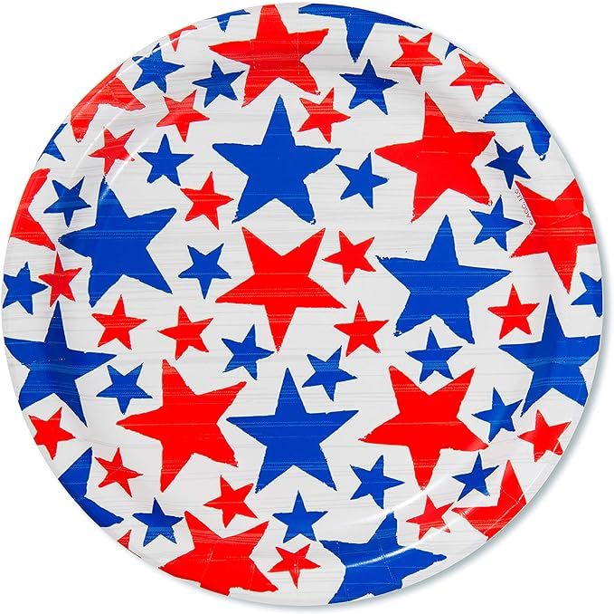 American Greetings Memorial Day Party Supplies, Paper Dessert Plates (36-Count) | Amazon (US)