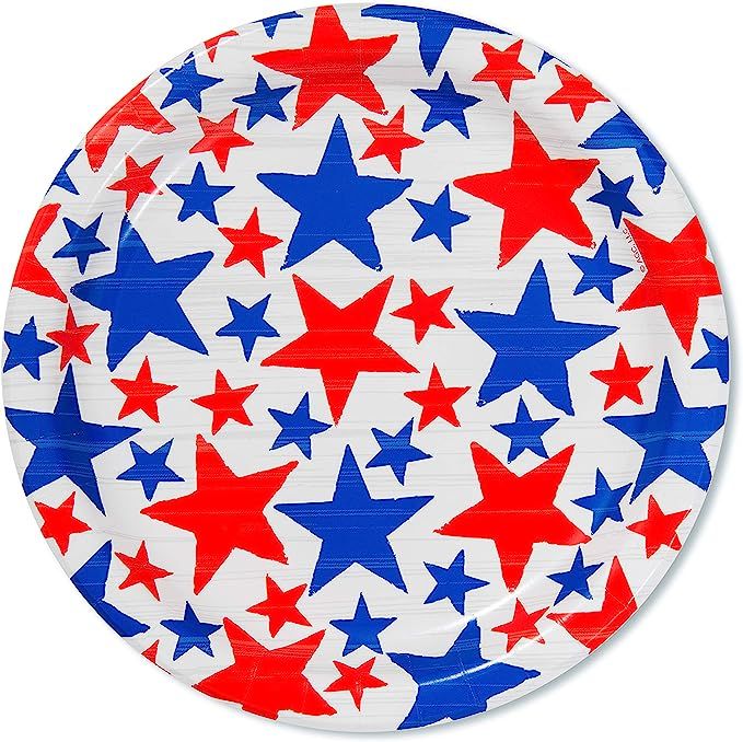 American Greetings Memorial Day Party Supplies, Paper Dessert Plates (36-Count) | Amazon (US)