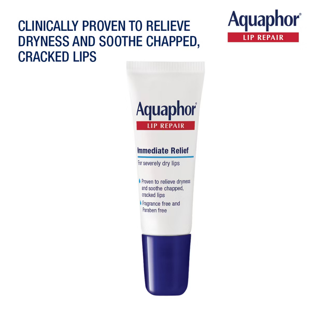 Aquaphor Immediate Relief Lip Repair Balm - 2ct/ 0.70 fl oz | Target