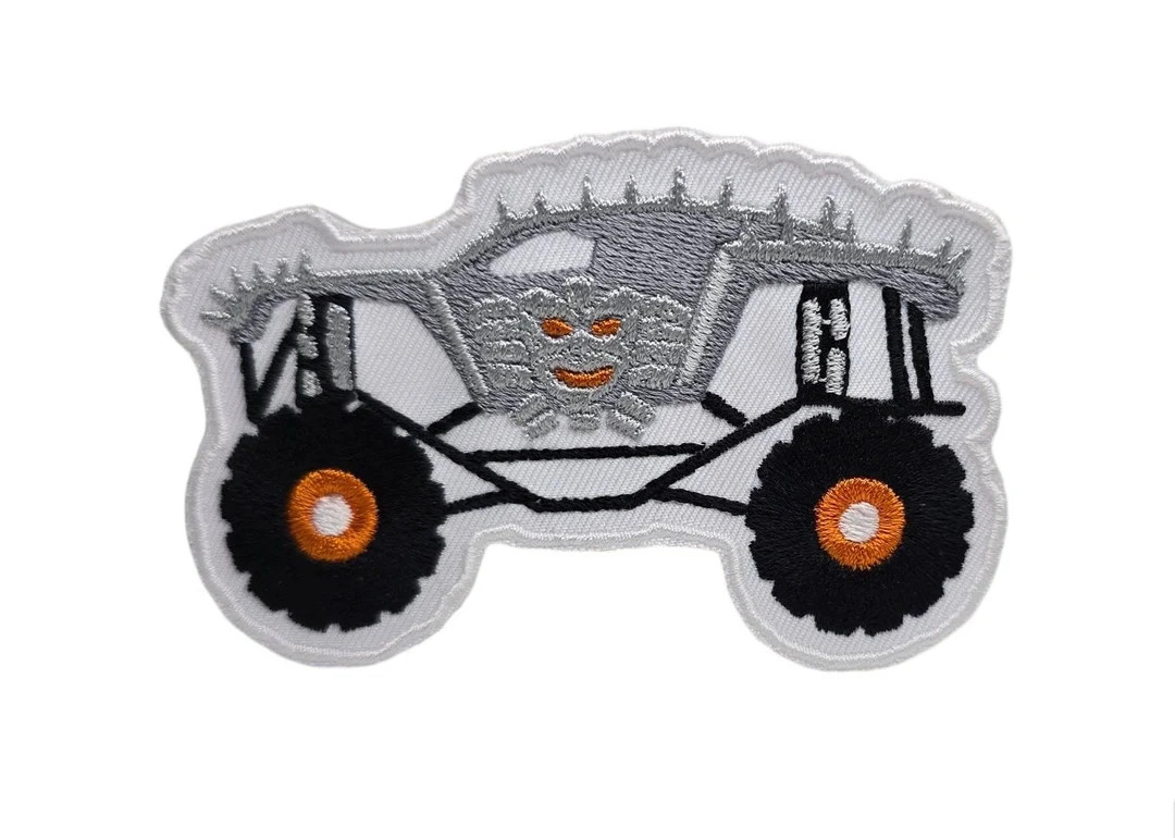 Monster Truck Embroidered Patches Iron on Sew On - Etsy | Etsy (US)