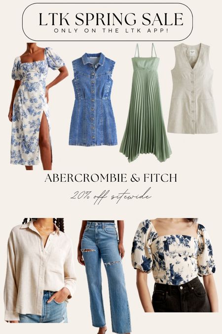 Ltk spring sale + ltk spring sale Abercrombie and fitch + spring dresses + spring outfits + outfit for spring + spring wedding outfit + spring wedding dress + floral print dress + spring clothes for women 

#LTKwedding #LTKsalealert #LTKSpringSale