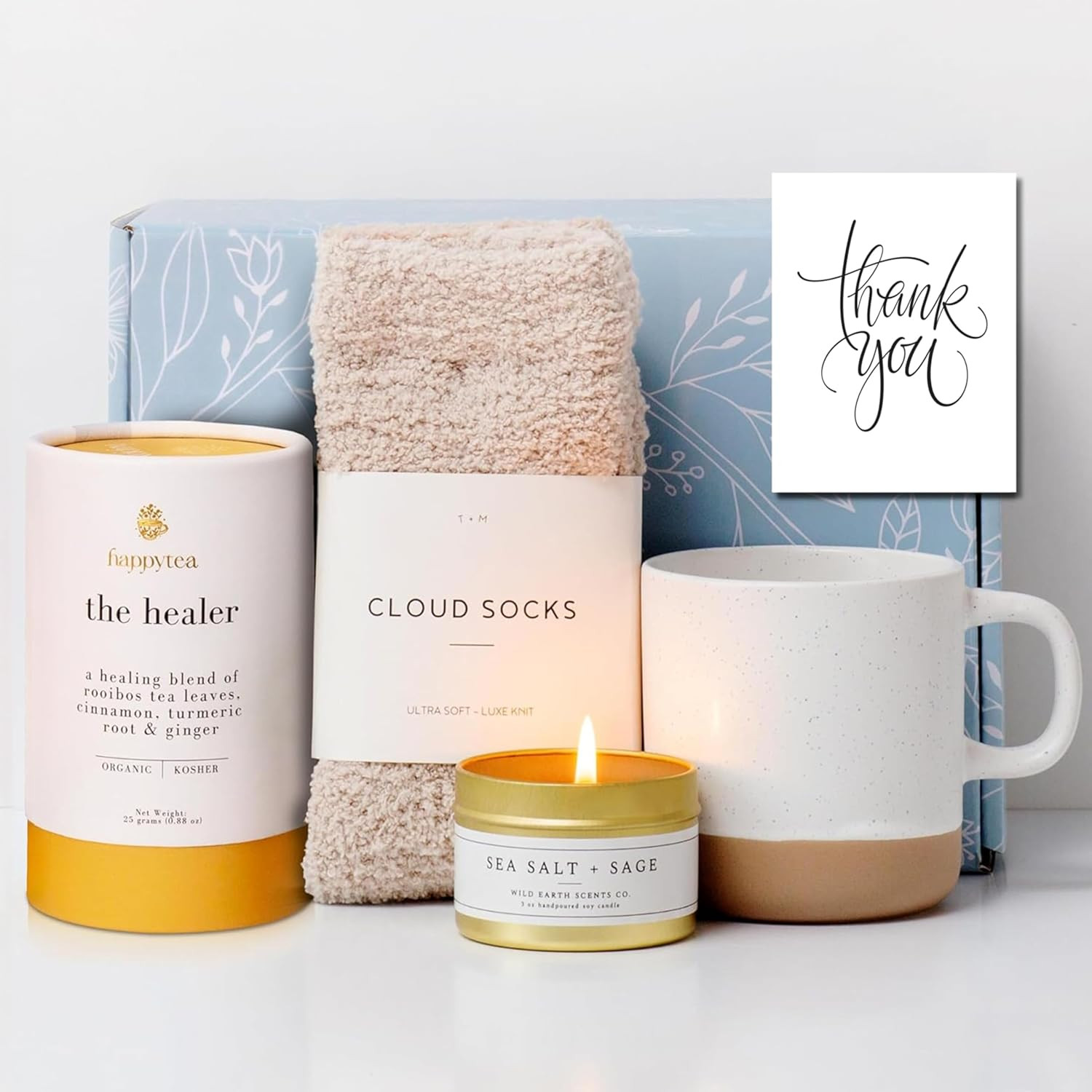 Unboxme Thank You Gift Box for Women - Cozy Appreciation Set with Socks, Mug, Organic Lemon Ginge... | Amazon (US)