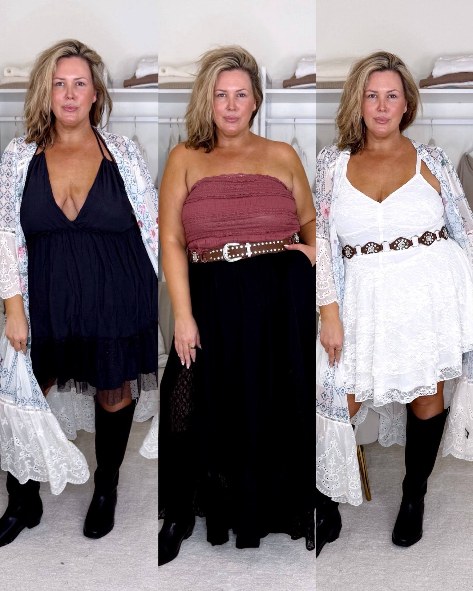 Wearing a size 2 (2X) in everything here! All of it runs true and fits well!

Plus size fashion, everyday outfit ideas, festival outfits, stagecoach outfit ideas, ootd, mom style, trendy fashion

#LTKMidsize #LTKPlusSize #LTKFestival