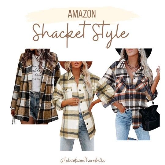 Shackets // fall fashion | Amazon (US)
