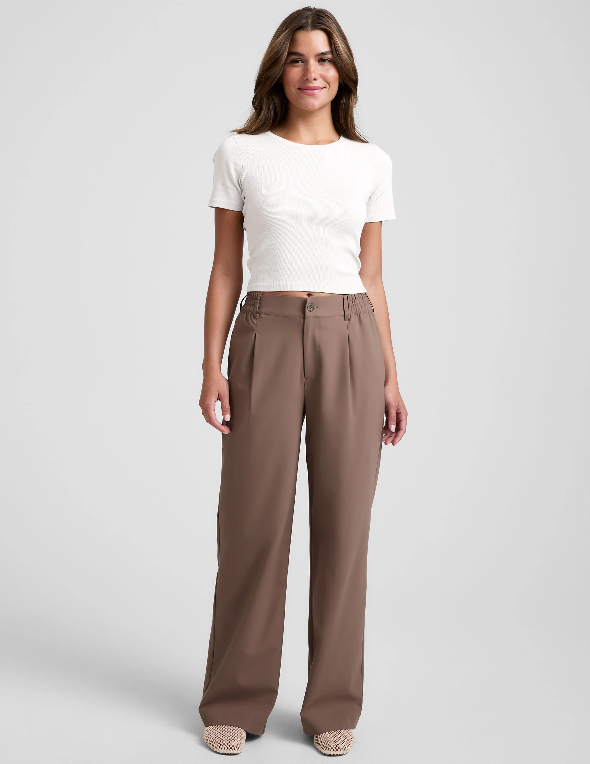 Status Wide Leg Trouser | Beyond Yoga | Beyond Yoga