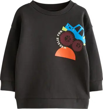 NEXT Kids' Wheelie Fun Cotton Graphic Sweatshirt | Nordstrom | Nordstrom