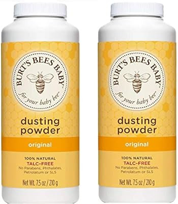 Burt's Bees Baby Bee Dusting Powder Bottle, 7.5-Ounce Bottles (Pack of 2) | Amazon (US)
