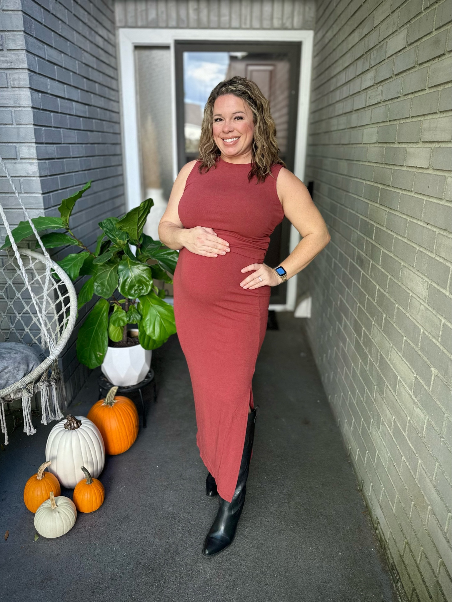 Absolutely love this tight stretchy 2 piece set from Amazon for fall!!! It’s so cute and comfy on my baby bump and can be styled for warmer or cooler weather for the holidays .

#LTKMidsize #LTKFindsUnder50 #LTKStyleTip