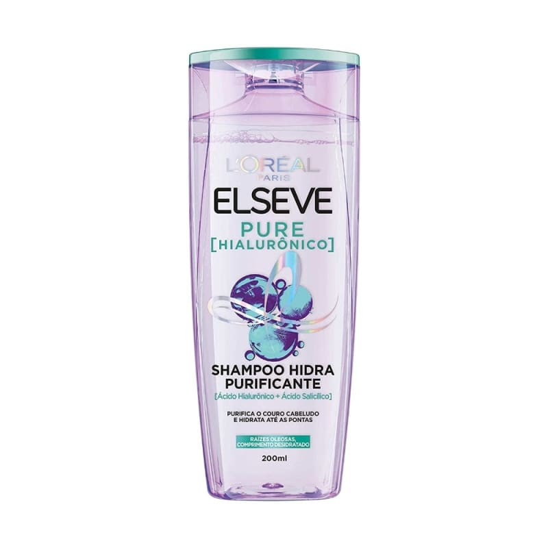 Elseve L'Oréal Paris Pure Hialurônico
        
              - Shampoo 200ml | Beleza Na Web (BR)
