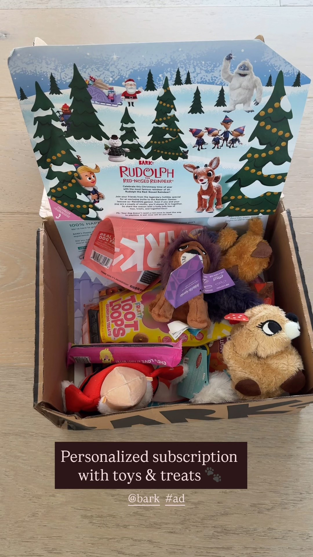 Remy's toys he's loving!
Subscribe now for a FREE Double Deluxe upgrade for 2 extra Rudolph/Home Alone toys and 2 extra bags of treats in your first box @barkbox #ad #barkpartner

#LTKPets #LTKHoliday #LTKSeasonal