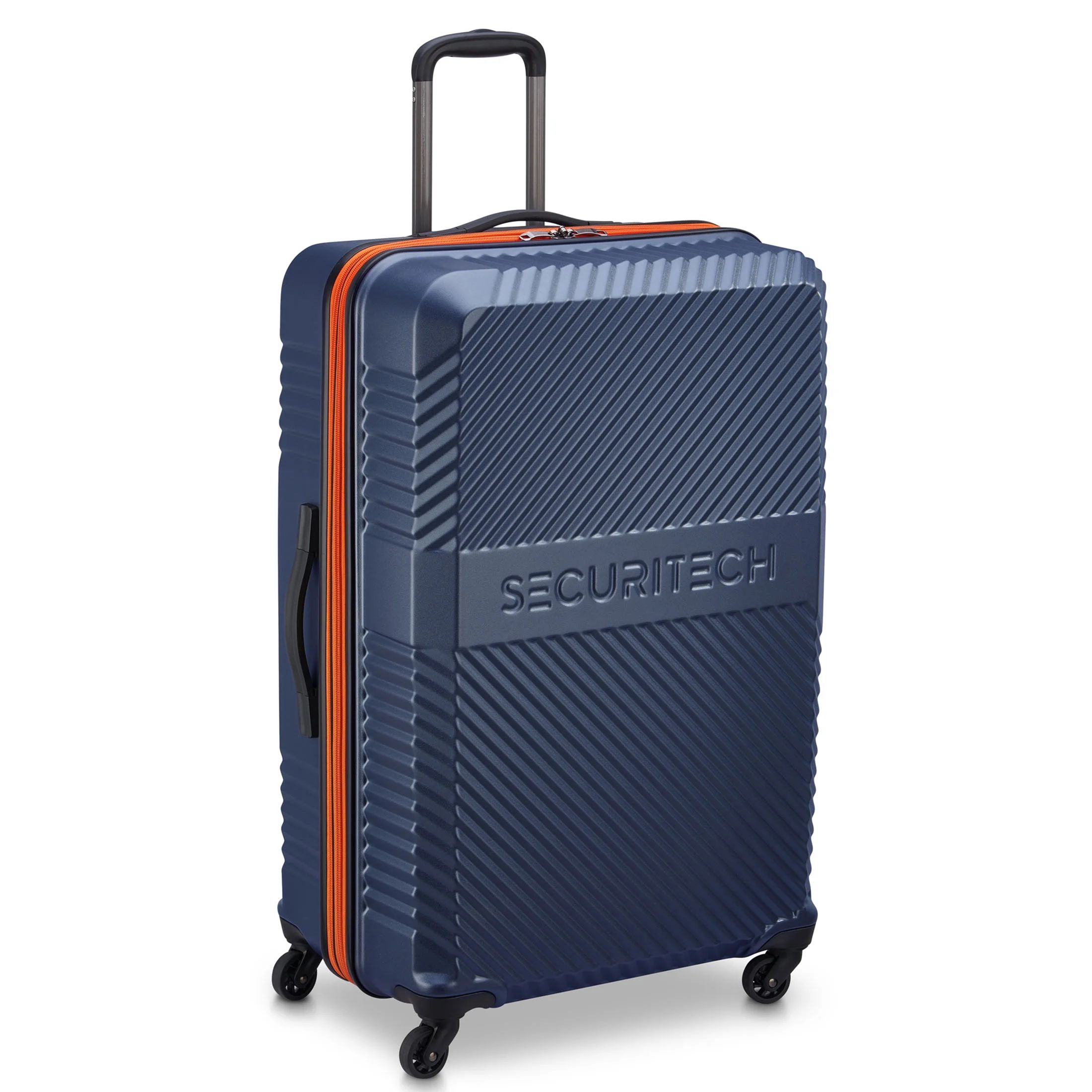 Securitech by Delsey, Patrol 28" Checked Hardside Spinner Luggage Blue | Walmart (US)