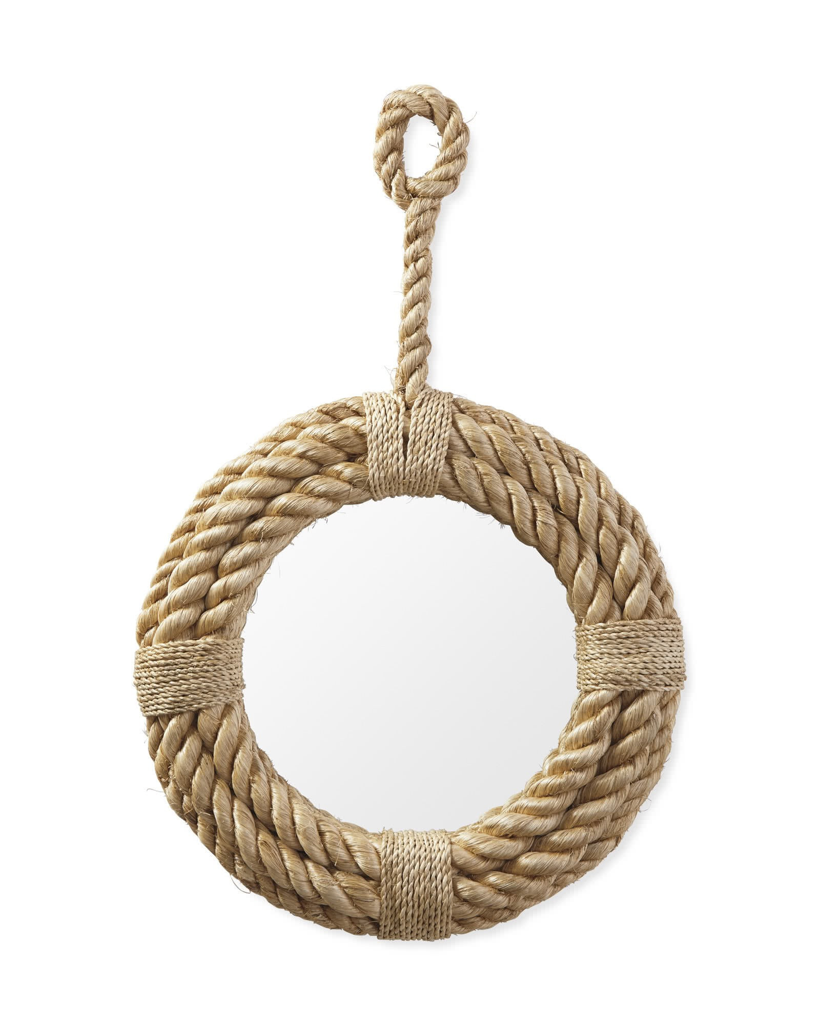 Nautical Rope Mirror | Serena and Lily