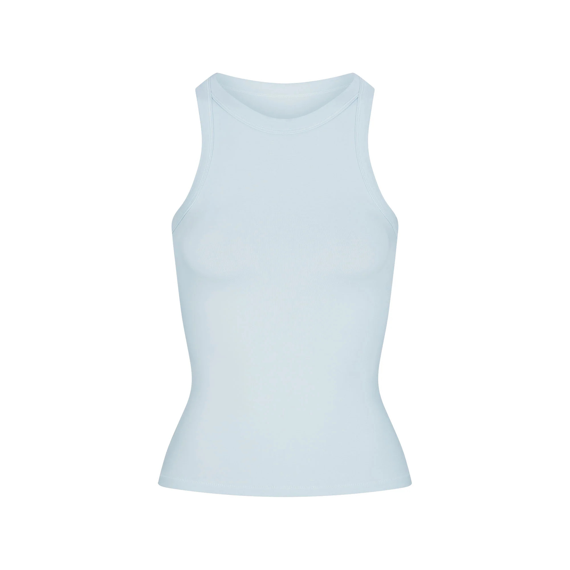 COTTON JERSEY CREW NECK TANK | OPAL | SKIMS (US)