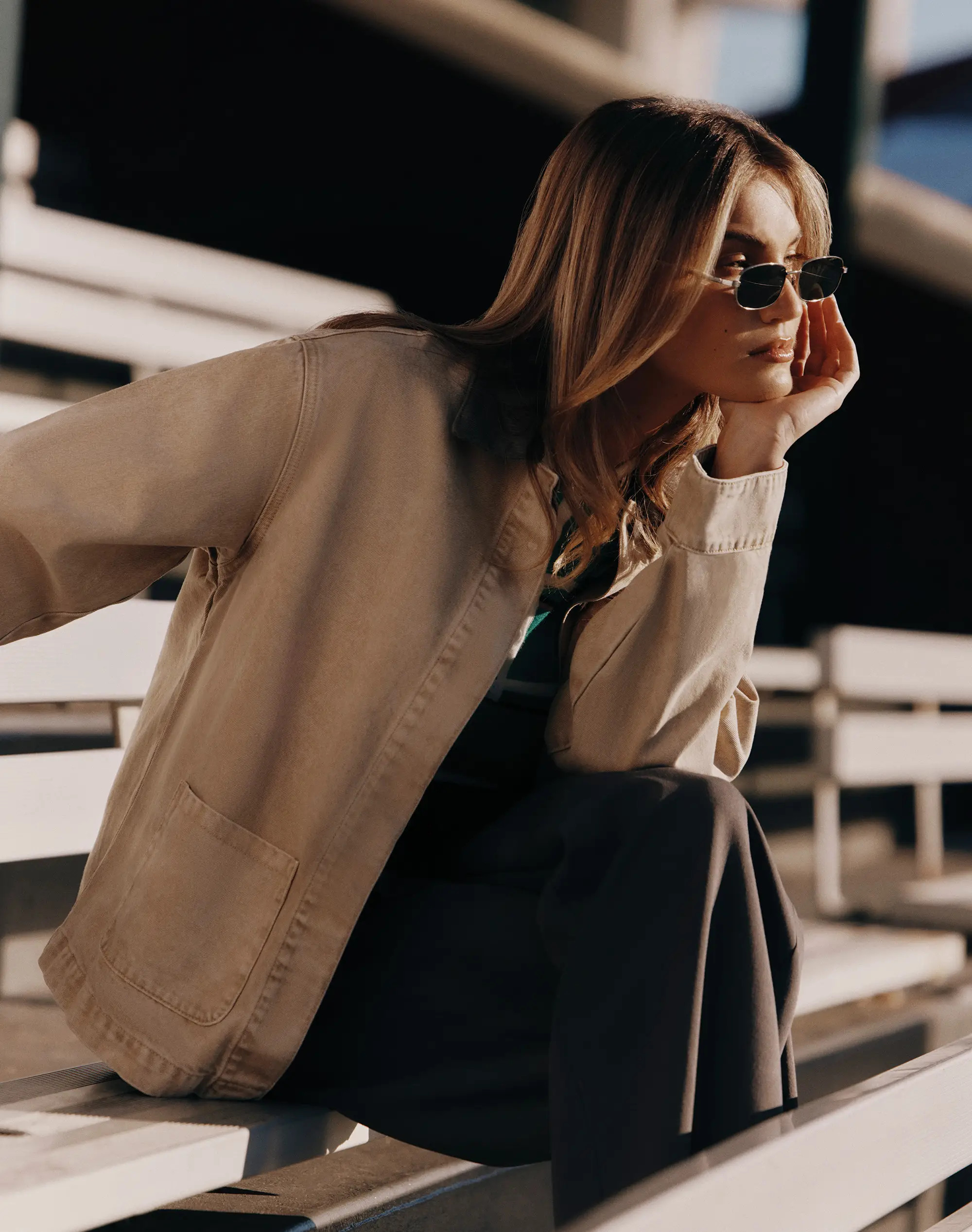 Oversized Button Jacket | Glassons (Australia)