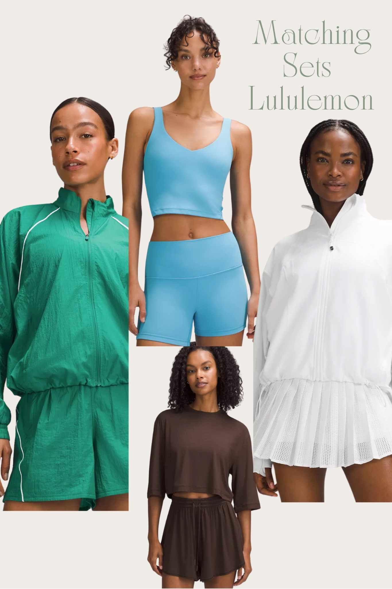 Matching sets are the easiest for me especially when I’m on the go. Lululemon has new and colorful designs in different styles for you! 

#LTKFitness #LTKTravel #LTKStyleTip